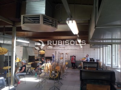 KONDITERIJOS GAMINIŲ KEPYKLOS CECHO VĖSINIMAS