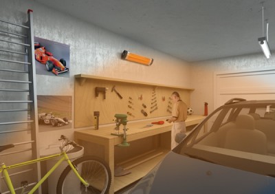 Kvarcinis infraraudonųjų spindulių šildytuvas Kumtel DX-20