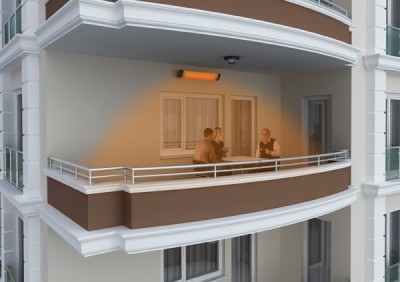 Kvarcinis infraraudonųjų spindulių šildytuvas Kumtel Ecoray EX-23