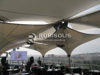 „La Crepe“ terasos Vilniuje šildymas