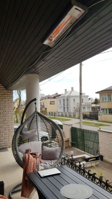 LAUKO TERASOS ŠILDYMAS