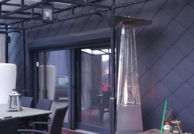 LAUKO TERASOS ŠILDYMAS