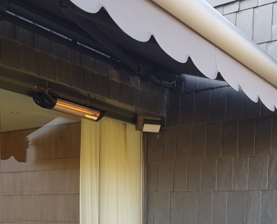 LAUKO TERASOS ŠILDYMAS