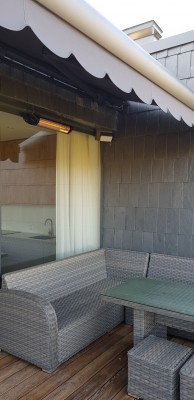 LAUKO TERASOS ŠILDYMAS