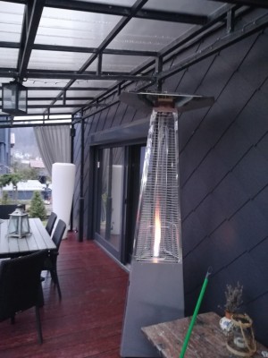 LAUKO TERASOS ŠILDYMAS