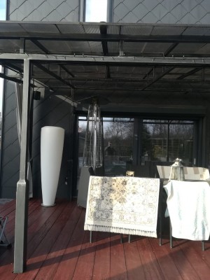 LAUKO TERASOS ŠILDYMAS