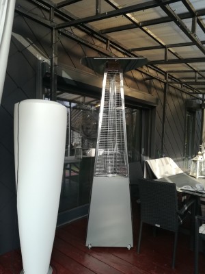 LAUKO TERASOS ŠILDYMAS