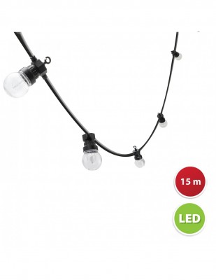 LED lempučių girlianda PS068, 15 m
