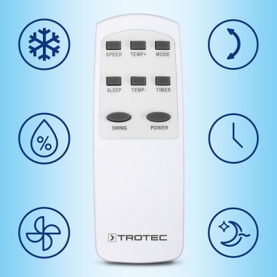 Mobilus oro kondicionierius Trotec PAC 3500 S ir lango tarpinė Trotec AirLock 100