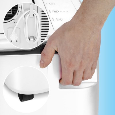 Mobilus oro kondicionierius Trotec PAC 3500 S ir lango tarpinė Trotec AirLock 100