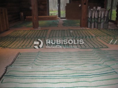 NAMO ŠILDYMAS UTENOJE