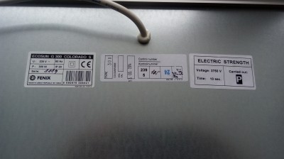 Natūralaus šildymo plokštė Ecosun G 300 galerie COLORADO