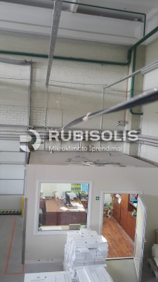 ORO DRĖKINIMAS BALDŲ GAMYBOS CECHE