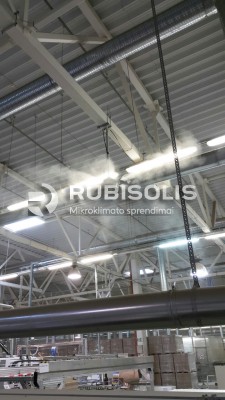 ORO DRĖKINIMAS GAMYBINĖSE PATALPOSE