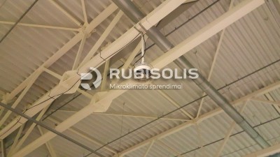 ORO DRĖKINIMAS GAMYBINĖSE PATALPOSE