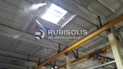 ORO DRĖKINIMAS GAMYBINĖSE PATALPOSE