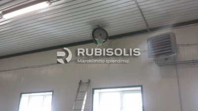 ORO DRĖKINIMAS GAMYBINĖSE PATALPOSE