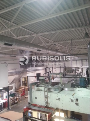 ORO DRĖKINIMAS GAMYBINĖSE PATALPOSE