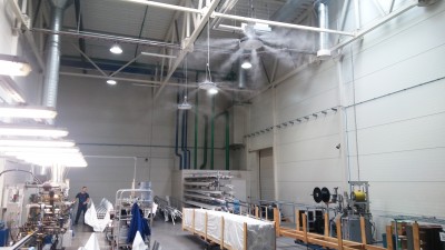 ORO DRĖKINIMAS GAMYBOS CECHE