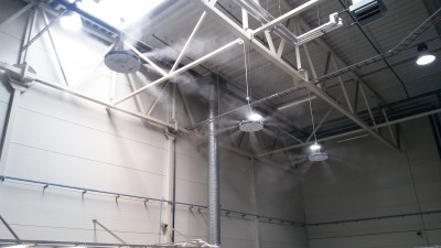 ORO DRĖKINIMAS GAMYBOS CECHE