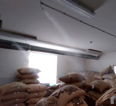 ORO DRĖKINIMAS KAVOS GAMYBOS CECHE