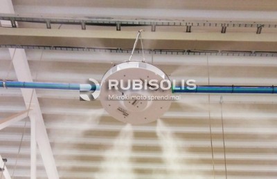 ORO DRĖKINIMAS MEDIENOS GAMYBOS ĮMONĖS PATALPOSE