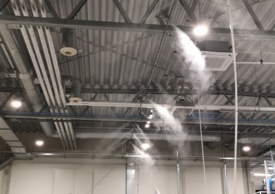 ORO DRĖKINIMAS SKAITIKLIŲ GAMYBOS CECHE