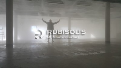 ORO DRĖKINIMAS SPAUSTUVĖS GAMYBINĖSE PATALPOSE