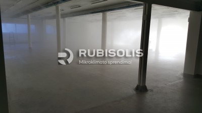 ORO DRĖKINIMAS SPAUSTUVĖS GAMYBINĖSE PATALPOSE