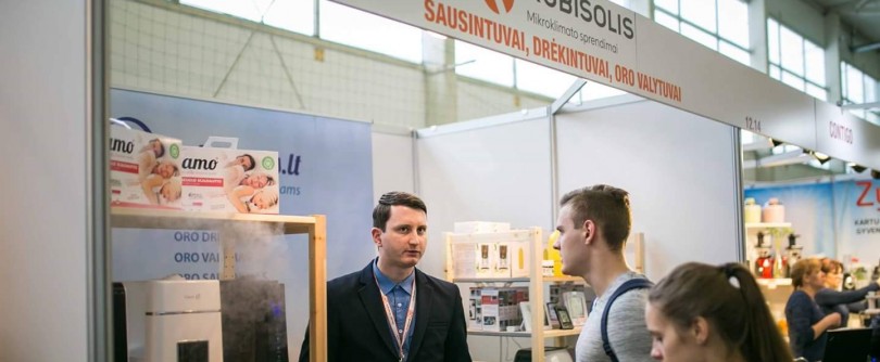 Oro gerinimo sprendimai pristatomi parodoje