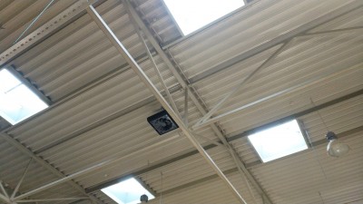 ORO SODINTUVŲ NAUDOJIMAS GAMYBOS PATALPOSE