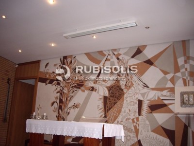 PAGĖGIŲ ŠV. KRYŽIAUS BAŽNYČIOS ŠILDYMAS (ŠILDYTUVAI ENERGOSTRIP)