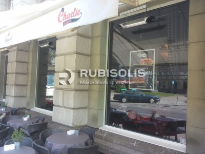 PICERIJOS „CHARLIE PIZZA“ VIDINĖS TERASOS ŠILDYMAS