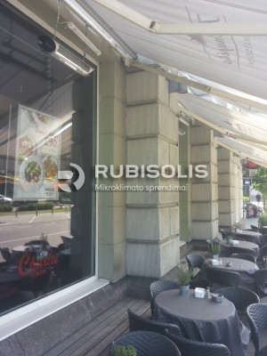 PICERIJOS „CHARLIE PIZZA“ VIDINĖS TERASOS ŠILDYMAS