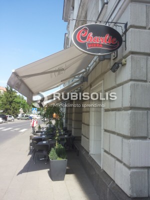 PICERIJOS „CHARLIE PIZZA“ VIDINĖS TERASOS ŠILDYMAS