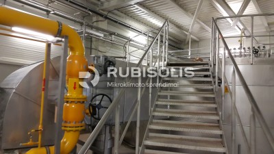 PIENO PRODUKTŲ GAMYBOS CECHO VĖSINIMAS