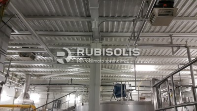 PIENO PRODUKTŲ GAMYBOS CECHO VĖSINIMAS