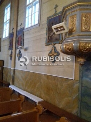 PLOKŠČIŲ KAIMO ŠVČ. MERGELĖS MARIJOS VARDO BAŽNYČIOS ŠILDYMAS