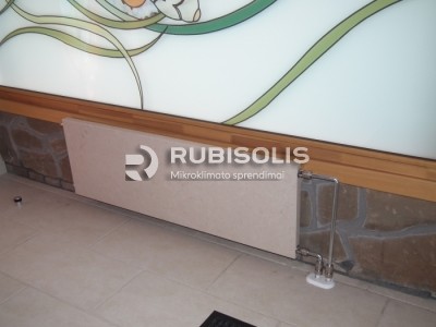 POSĖDŽIŲ SALĖS, KAMBARIŲ ŠILDYMAS TRAKŲ R. (AKMENS RADIATORIAI)