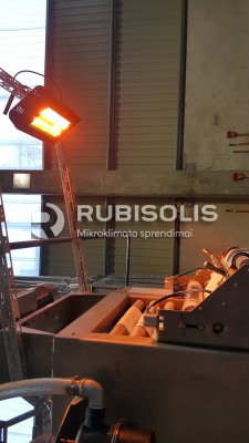 PRAMONINIO SPAUSDINTUVO IR DARBO ZONŲ ŠILDYMAS