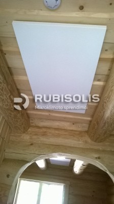 RASTINIO NAMO PAGRINDINIS ŠILDYMAS MOLĖTUOSE