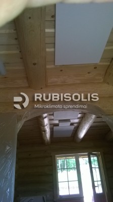 RASTINIO NAMO PAGRINDINIS ŠILDYMAS MOLĖTUOSE