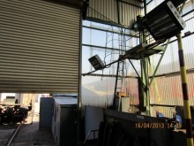 REMONTO DEPO DARBO ZONOS ŠILDYMAS