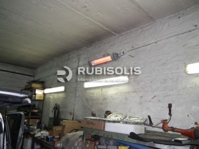 REMONTO DIRBTUVIŲ ŠILDYMAS KVARCINIAIS ŠILDYTUVAIS