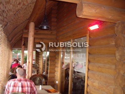 RESTORANO KARPYNĖ TERASOS ŠILDYMAS RASEINIŲ R. (ŠILDYTUVAI VARMA TEC)