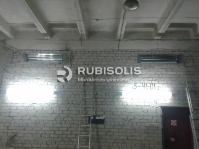 SANDĖLIAVIMO PATALPŲ ŠILDYMAS TENINIAIS ŠILDYTUVAIS