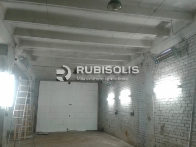 SANDĖLIAVIMO PATALPŲ ŠILDYMAS TENINIAIS ŠILDYTUVAIS