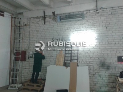 SANDĖLIAVIMO PATALPŲ ŠILDYMAS TENINIAIS ŠILDYTUVAIS