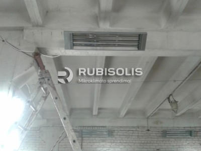 SANDĖLIAVIMO PATALPŲ ŠILDYMAS TENINIAIS ŠILDYTUVAIS