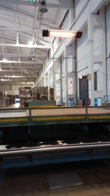 SANDĖLIO DARBO ZONŲ ŠILDYMAS